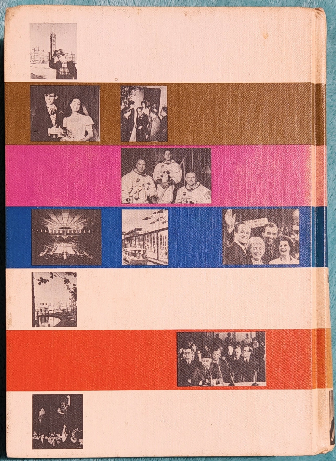Grolier Encyclopedia Year Book 1969 Hardcover 512 Pages Of Highlights & History