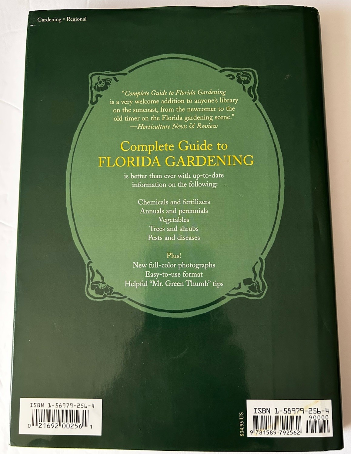 Complete Guide to Florida Gardening by Stan DeFreitas HC/DJ 3rd Edition