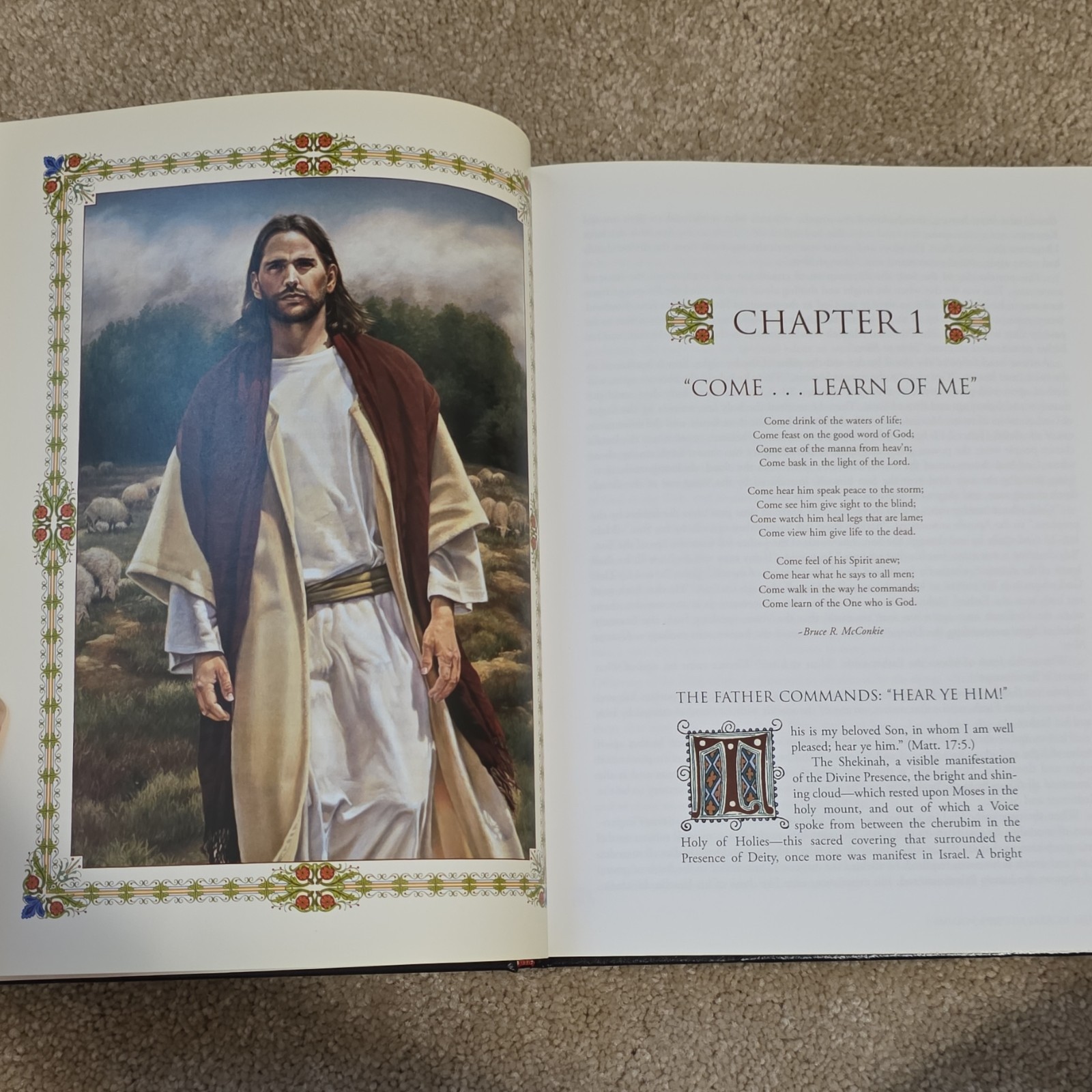 The Mortal Messiah Volume One Bruce R. McConkie Hardcover Collector’s Edition