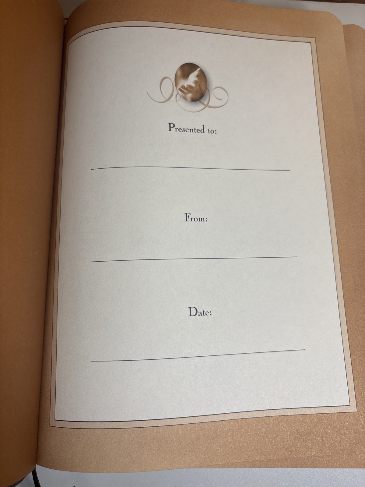 Jesus Calling, Large Text Brown Leathersoft, with Full Scriptures~New