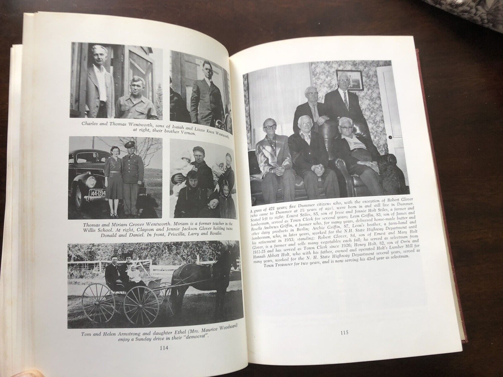 History of Dummer New Hampshire 1773-1973 HC 244 pages–Lots of Photos–L@@K!!!