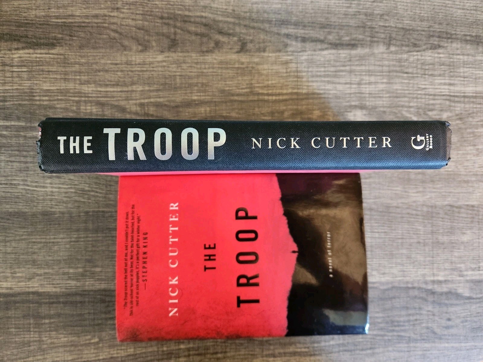 The Troop Nick Cutter First Edition First Print Hardcover Horror Fiction Rare
