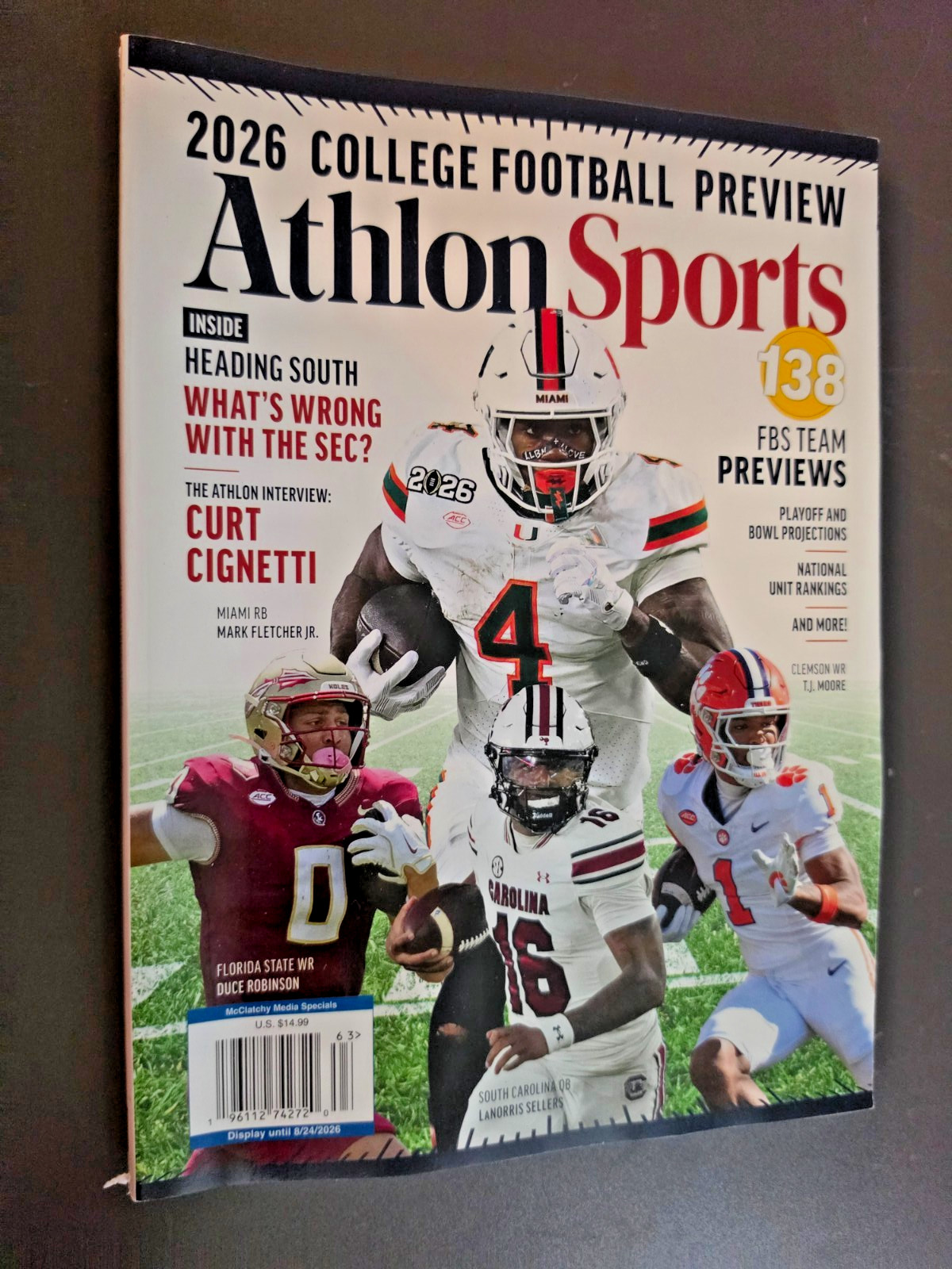 2026 College Football Preview Magazine by Athlon Sports – 138 FBS Team Previews