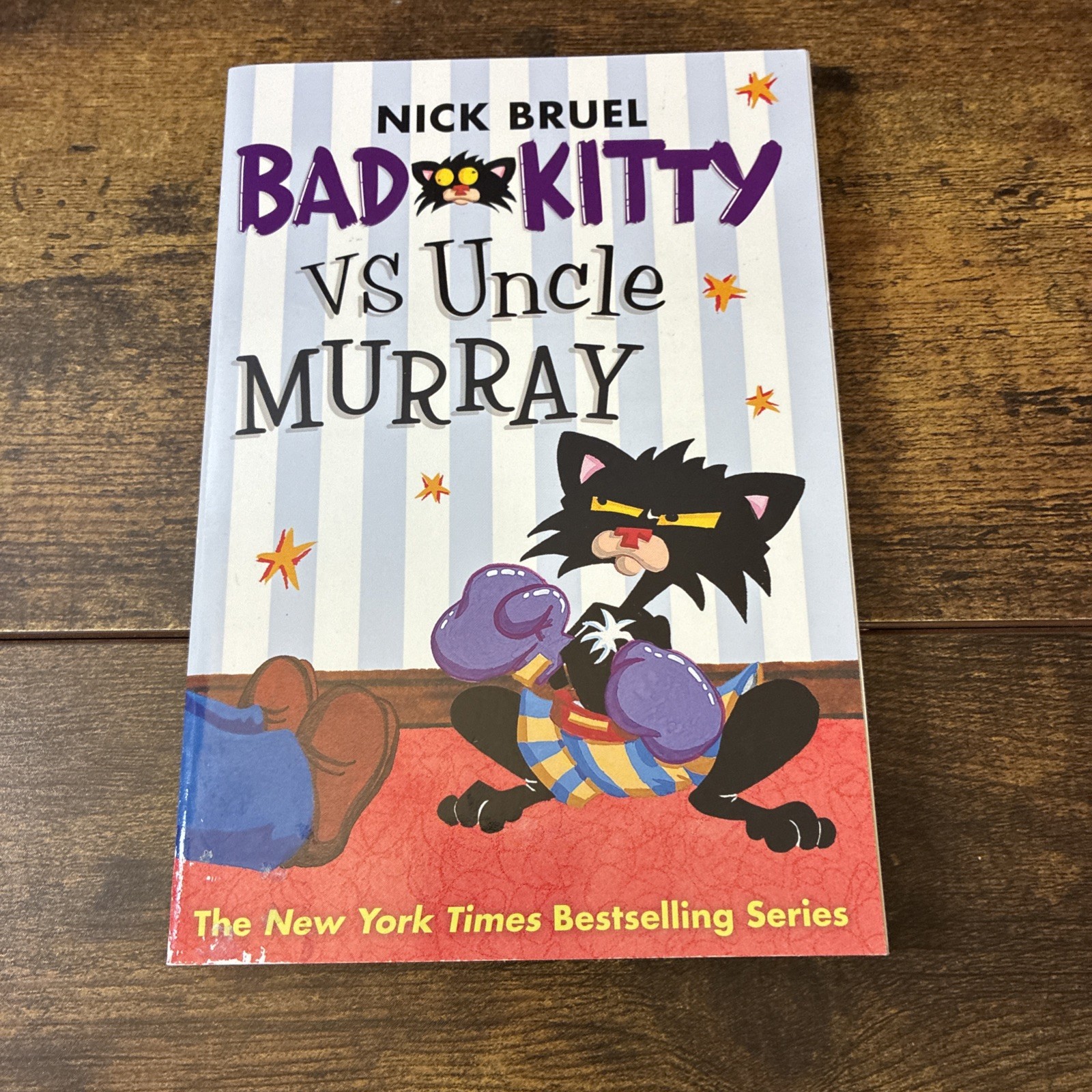 Lot of 5 Bad Kitty Paperback Books by Nick Bruel First Square Fish Edition