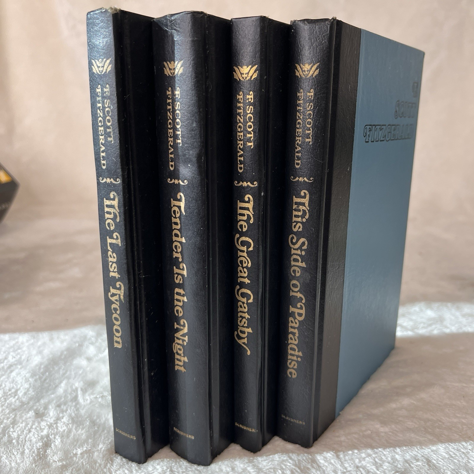 F. Scott Fitzgerald 5 Vol Scribner Hardcover Set Gatsby Tender Paradise Tycoon +
