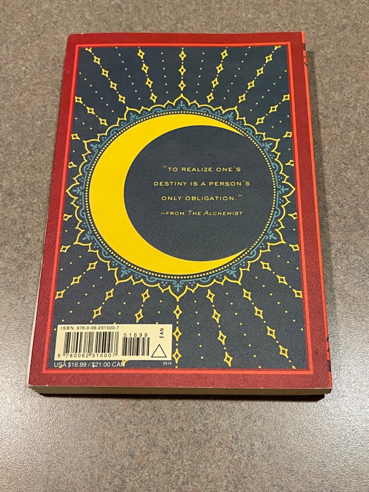 The Alchemist: 25th Anniversary Edition by Paulo Coelho (Trade Paperback) NEW!