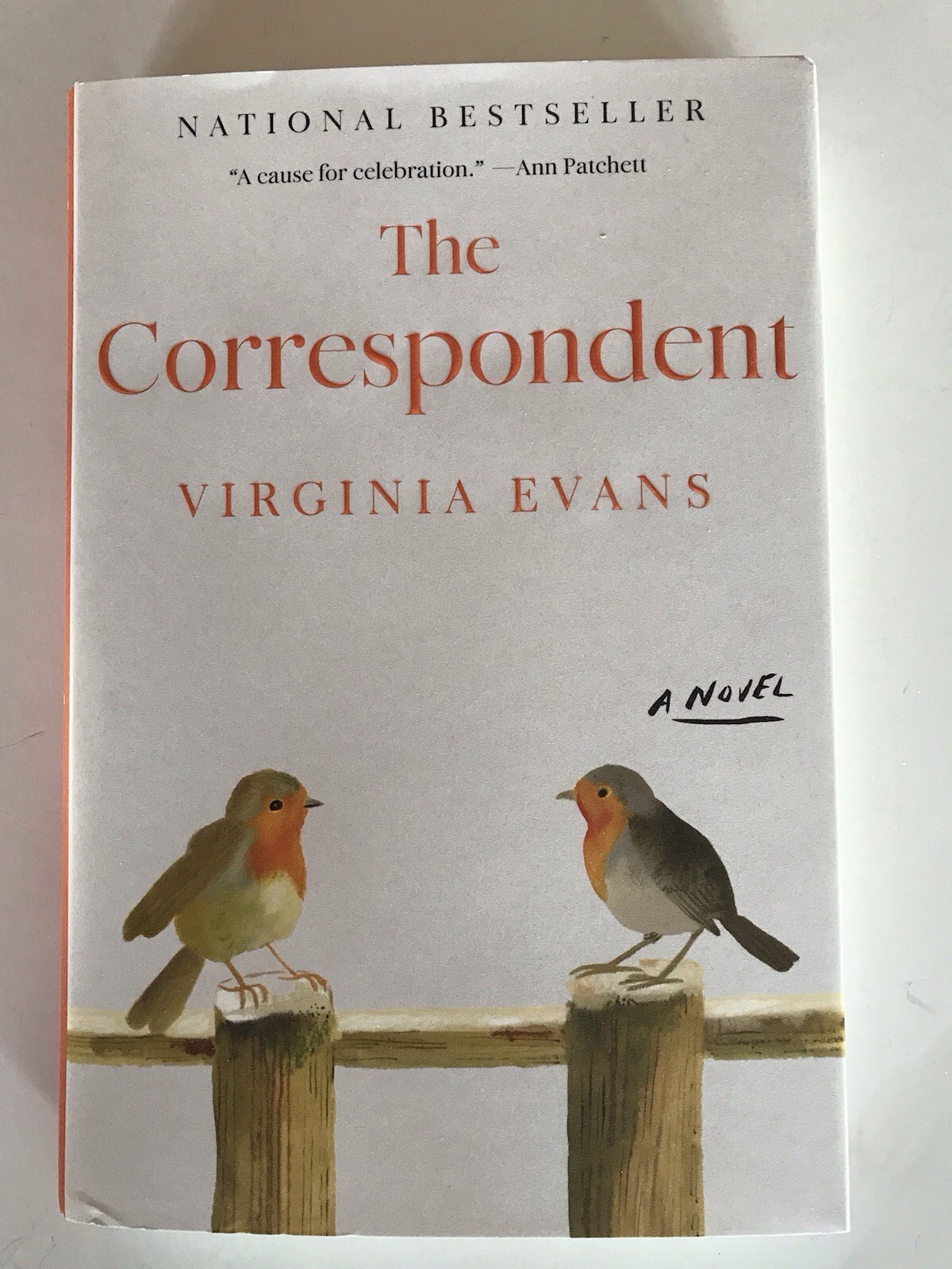 The Correspondent: A Novel by Virginia Evans Hardcover