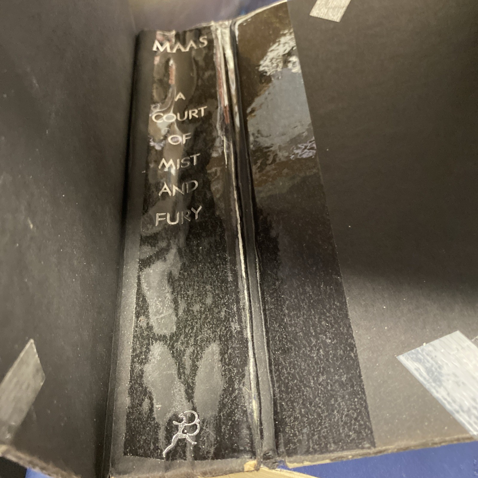 A Court of Mist and Fury Sarah J Maas (Hardcover) First Edition/3rd, Rough Cond.