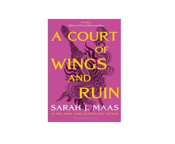 A Court of Wings and Ruin by Sarah J. Maas Paperback, Fast Shipping……