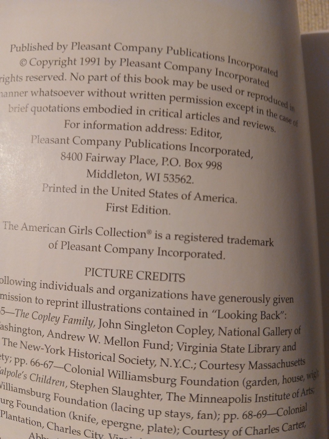 Felicity An American Girl Set Of 5 Books First Edition Paperbacks Missing # 2