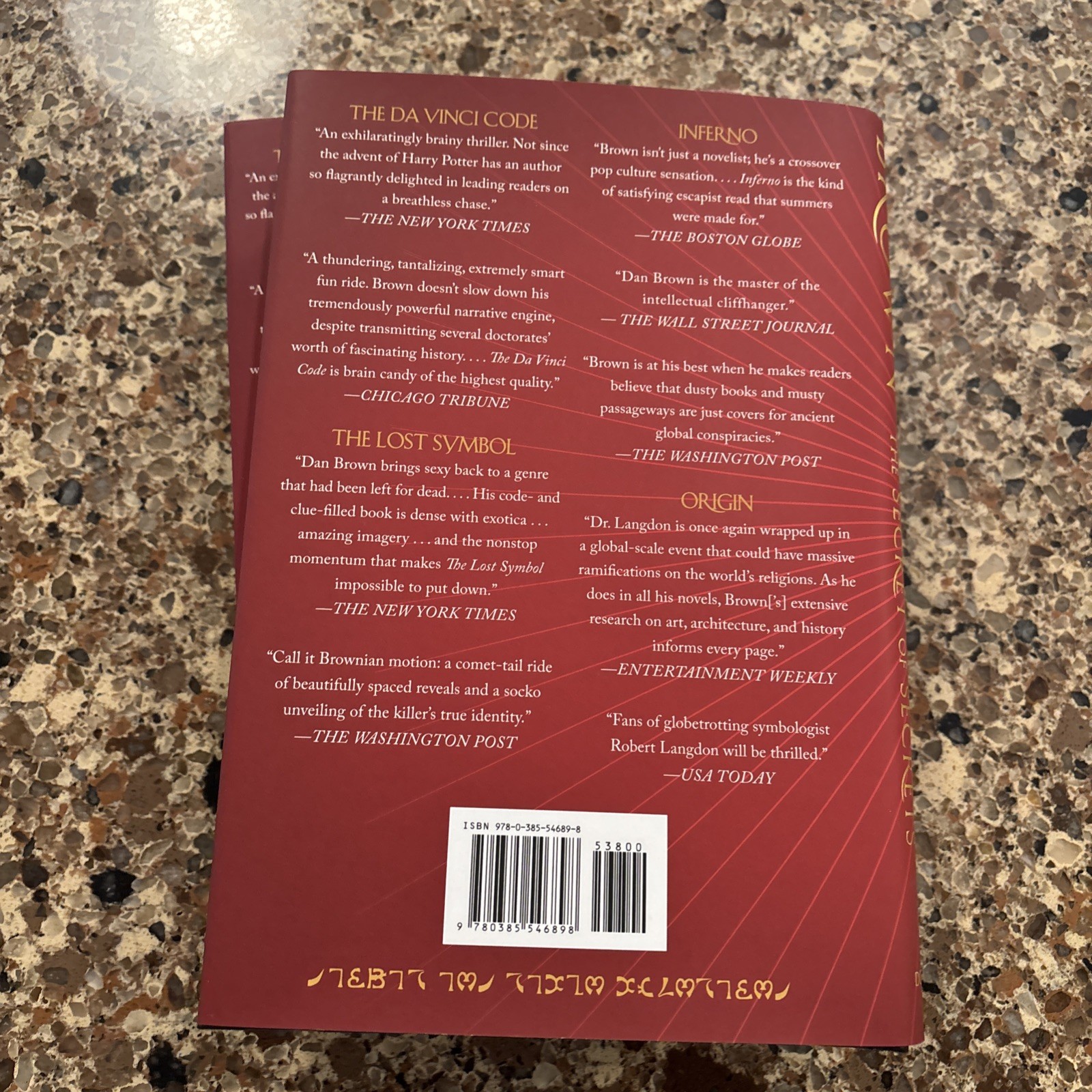 The Secret of Secrets : A Novel by Dan Brown (2025, Hardcover)