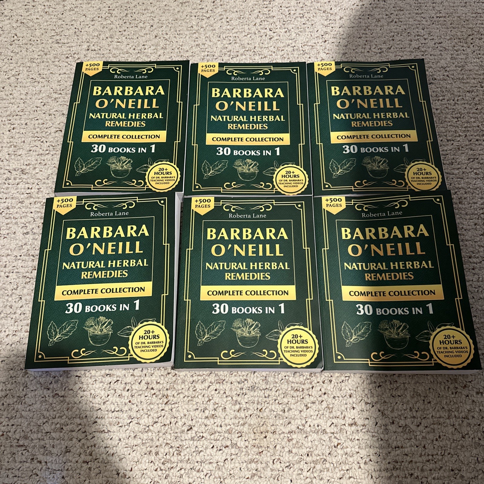 Barbara O’Neill Natural Herbal Remedies Complete Collection 30 Books in 1