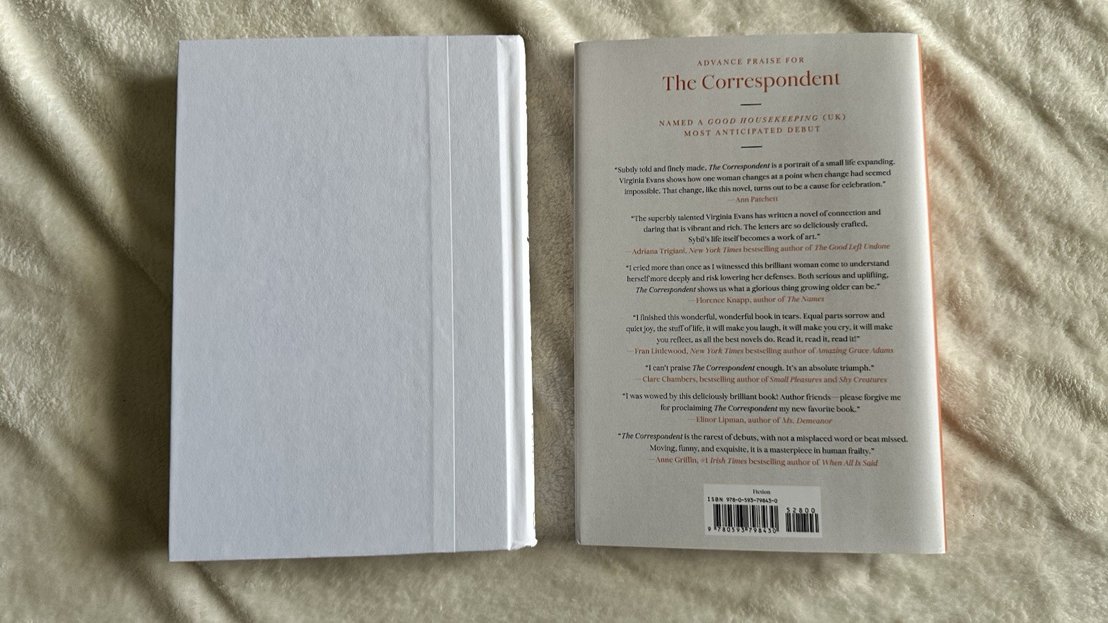 Signed The Correspondent: A Novel by Virginia Evans (2025, Hardcover) New Unread