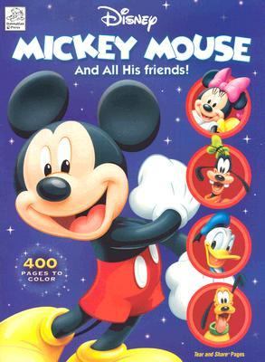 Disney Mickey Mouse: 400 Pages of Coloring Fun by Dalmatian Press