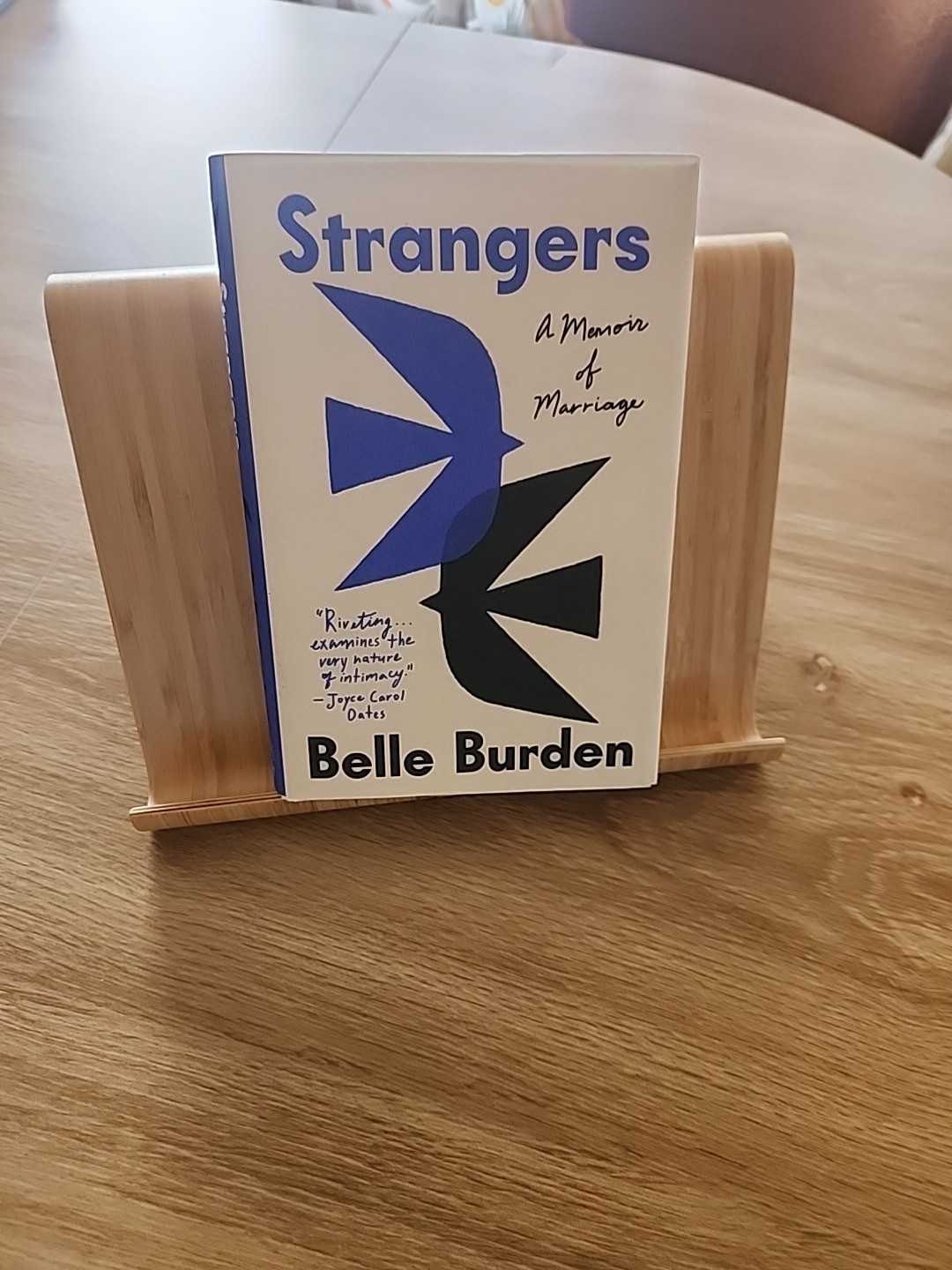 Strangers: A Memoir of Marriage – Hardcover, by Burden Belle – Very Good b
