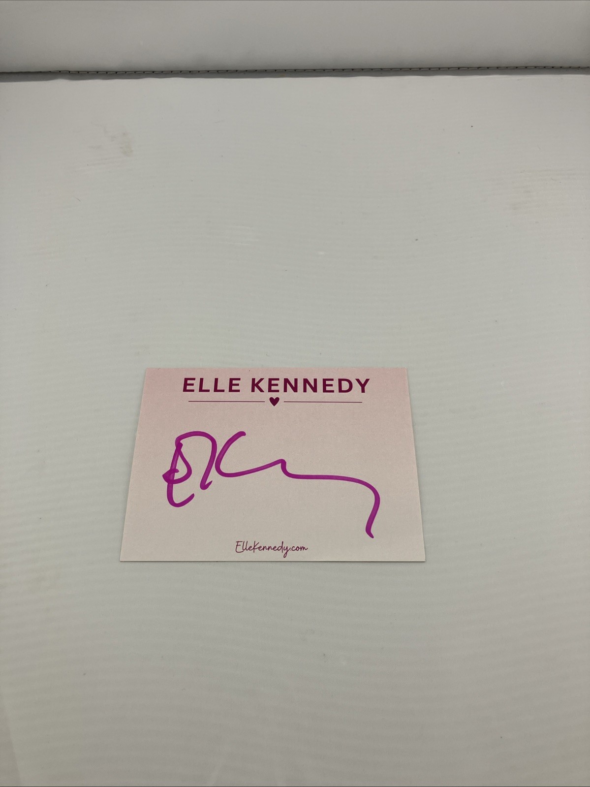 SIGNED Body Check (TPB) by Elle Kennedy with Stickers
