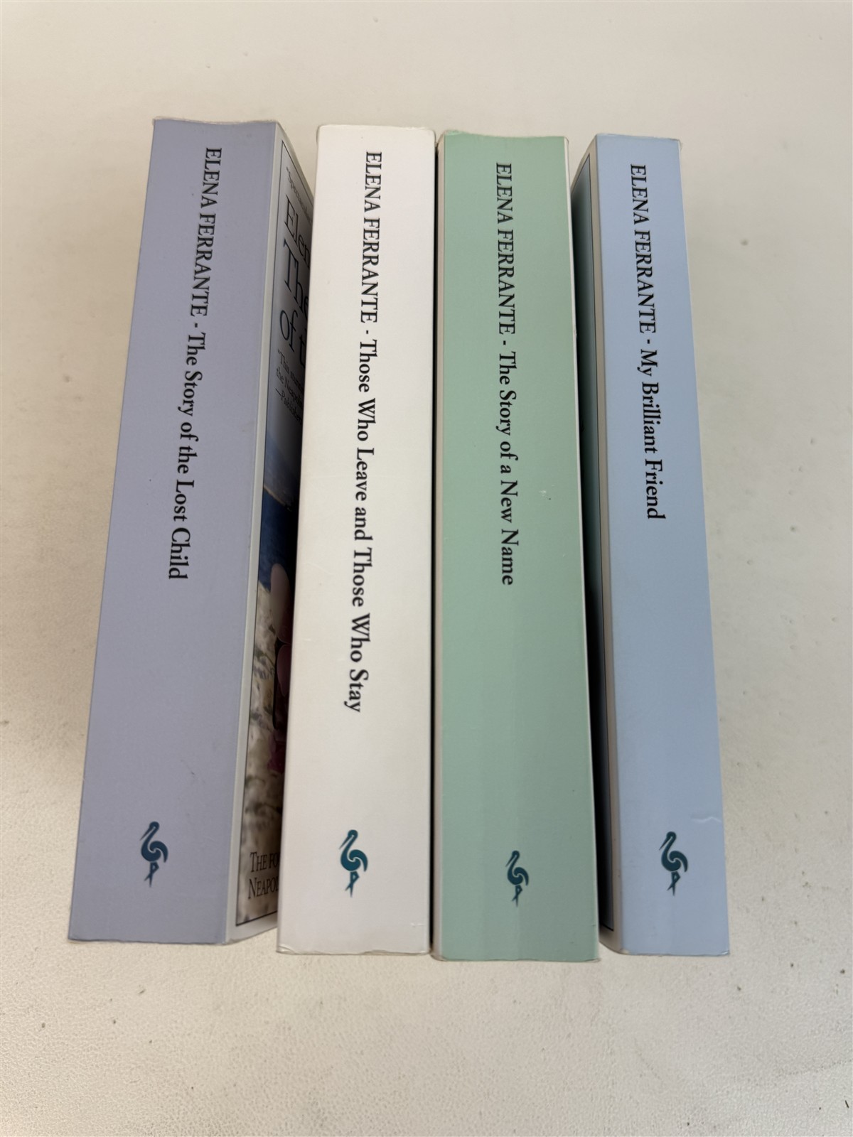 Elena Ferrante Complete Set 4 Neapolitan Novels My Brilliant Friend plus sequels
