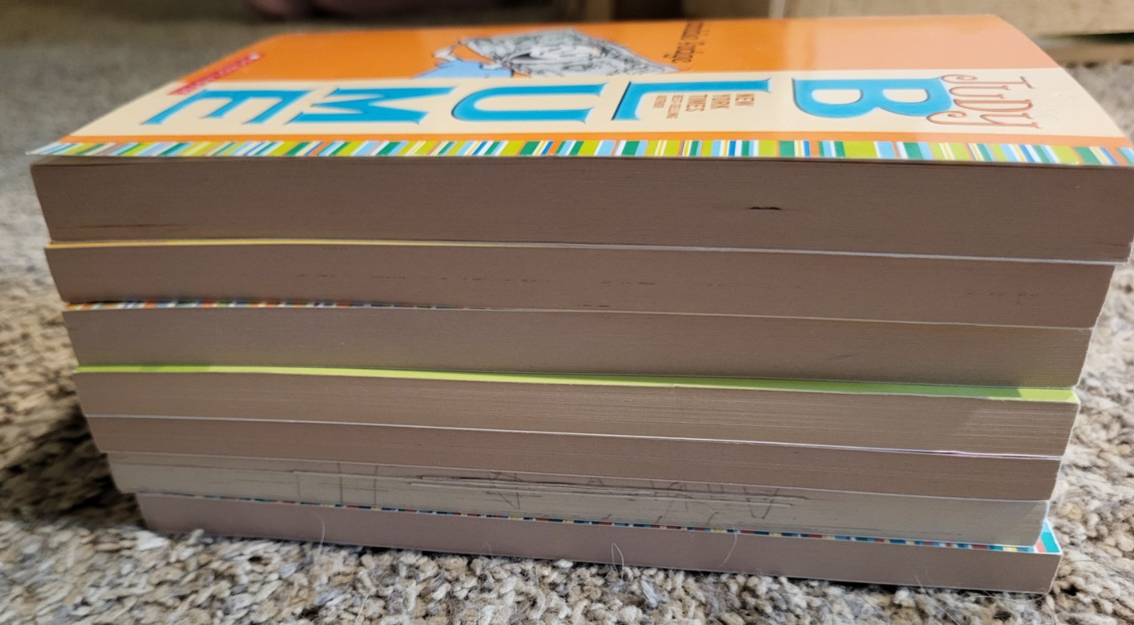 Judy Blume Beverly Cleary Judy Moody Book Lot 7 Kids Chapter Books PB