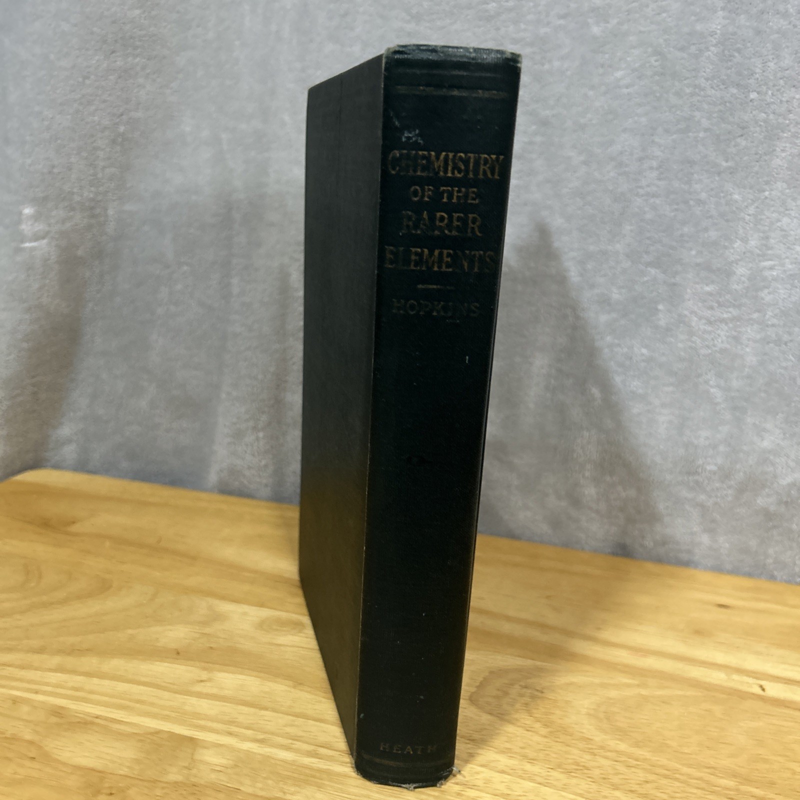 Chemistry of the Rarer Elements Hardback