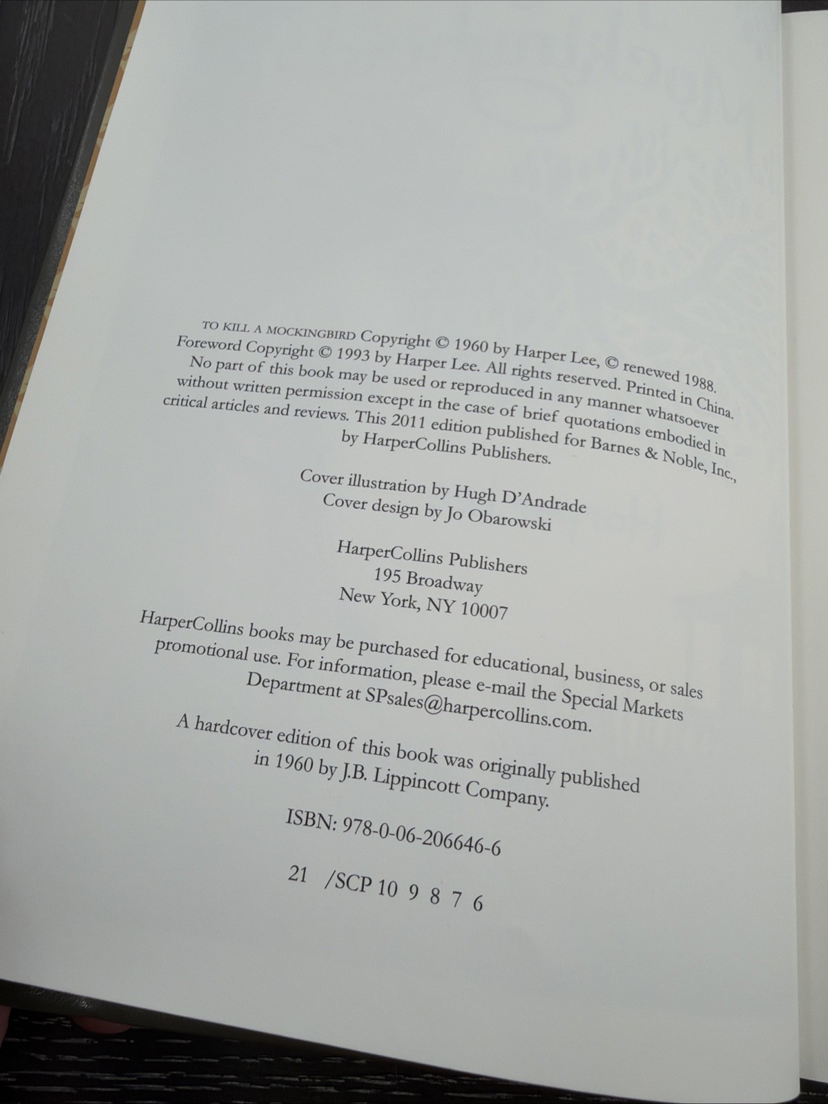 To Kill a Mockingbird Harper Lee Barnes and Noble Leather Edition Hardcover 2011