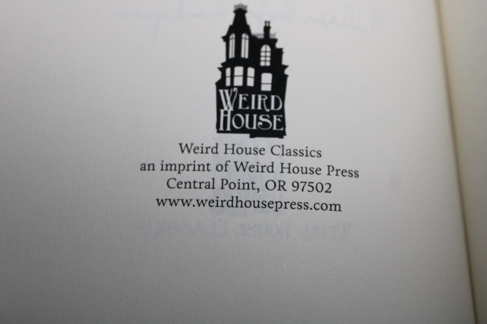 Hodgson HOUSE ON THE BORDERLAND Weird House Press Illustrated Cosmic Horror