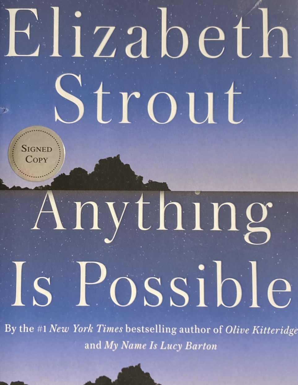 Anything Is Possible :signed By Elizabeth Strout (2017, Hardcover), 1st Ed
