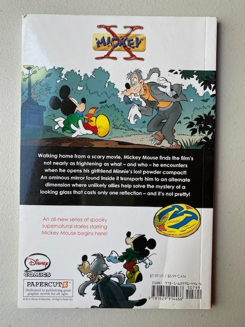 X-Mickey #1: In the Mirror (Disney – Paperback, Papercutz