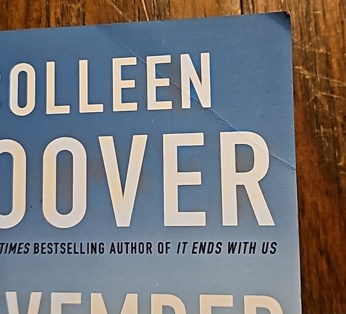 November 9 : A Novel by Colleen Hoover (2015, Trade Paperback)