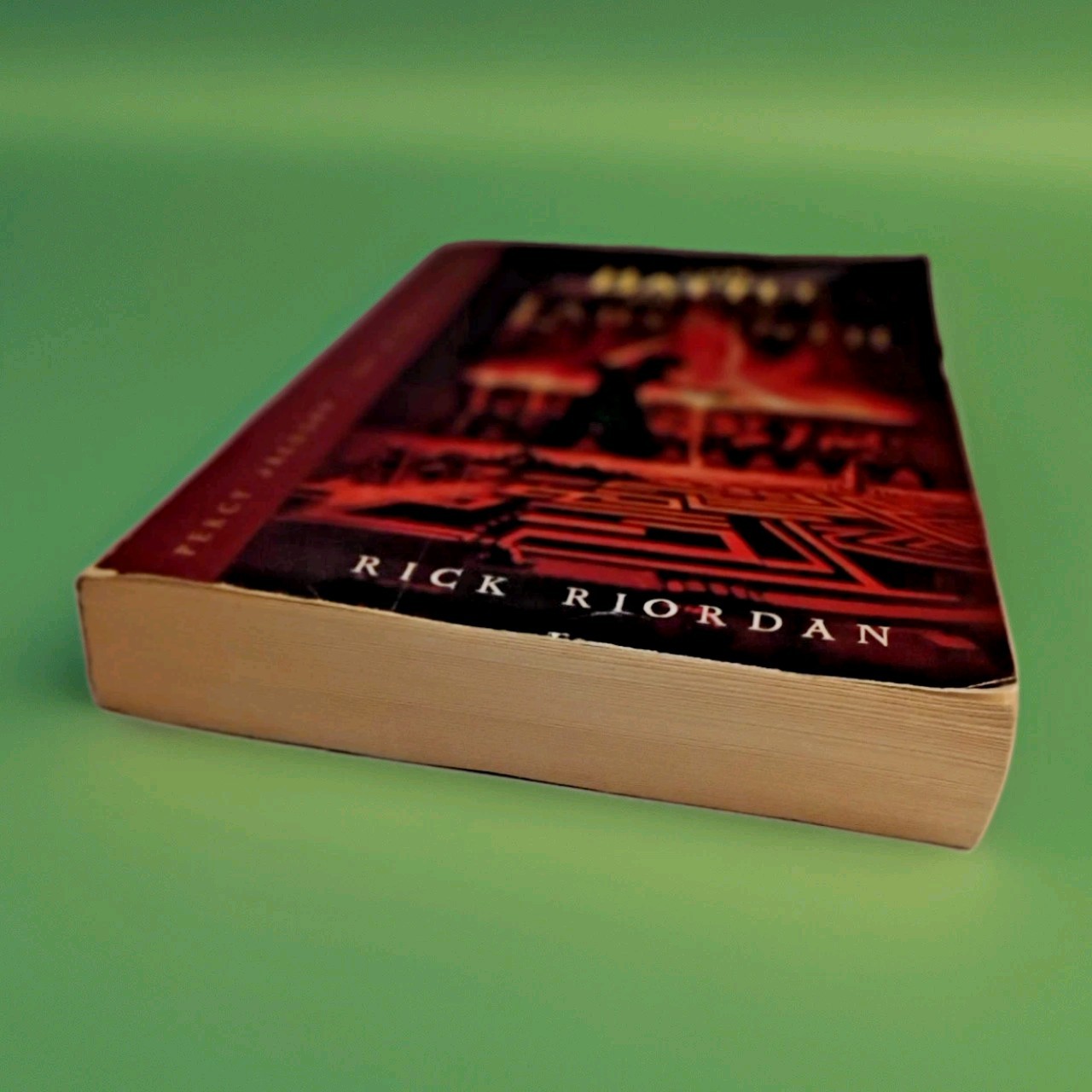 The Battle of the Labyrinth —Rick Riordan 2009 1st Ed Percy Jackson Book 4 VG🗡️