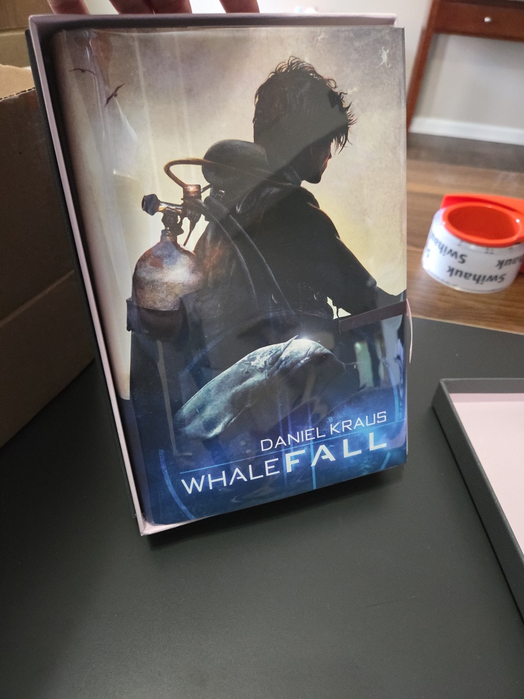 Whalefall Daniel Kraus SST Signed #82 Clamshell