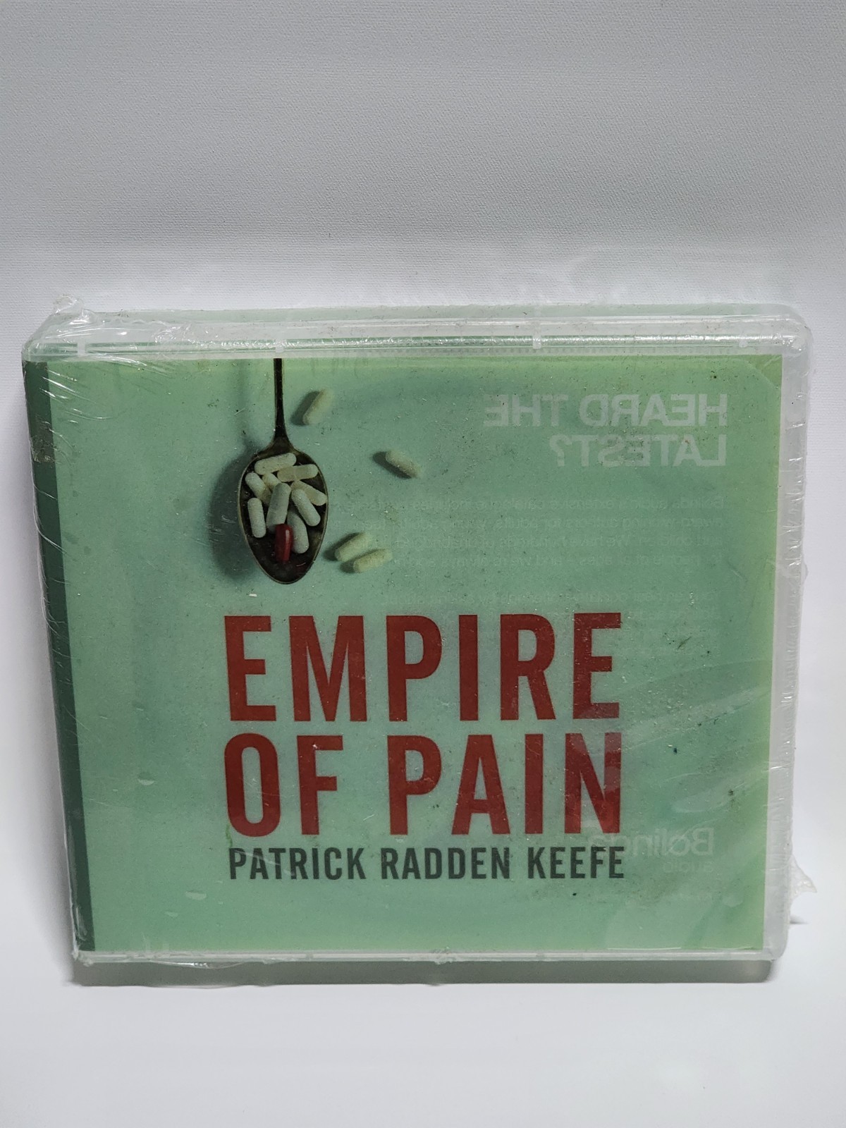 Empire of Pain by Patrick Radden Keefe [Audio CD] 15 Discs