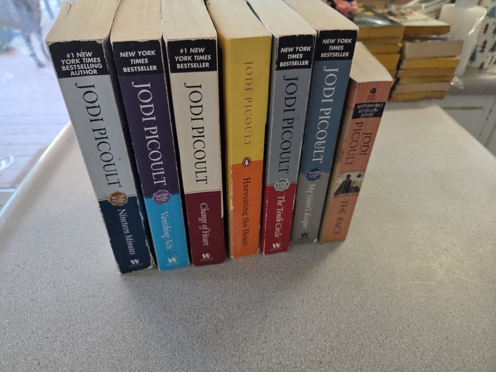 Jodi Picoult Lot Of 7 Books Paperback. Women’s Fiction. Relationships Family
