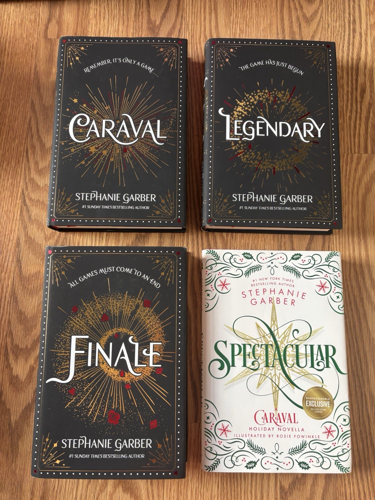 Caraval Series 4-Book Hardcover Set by Stephanie Garber Caraval