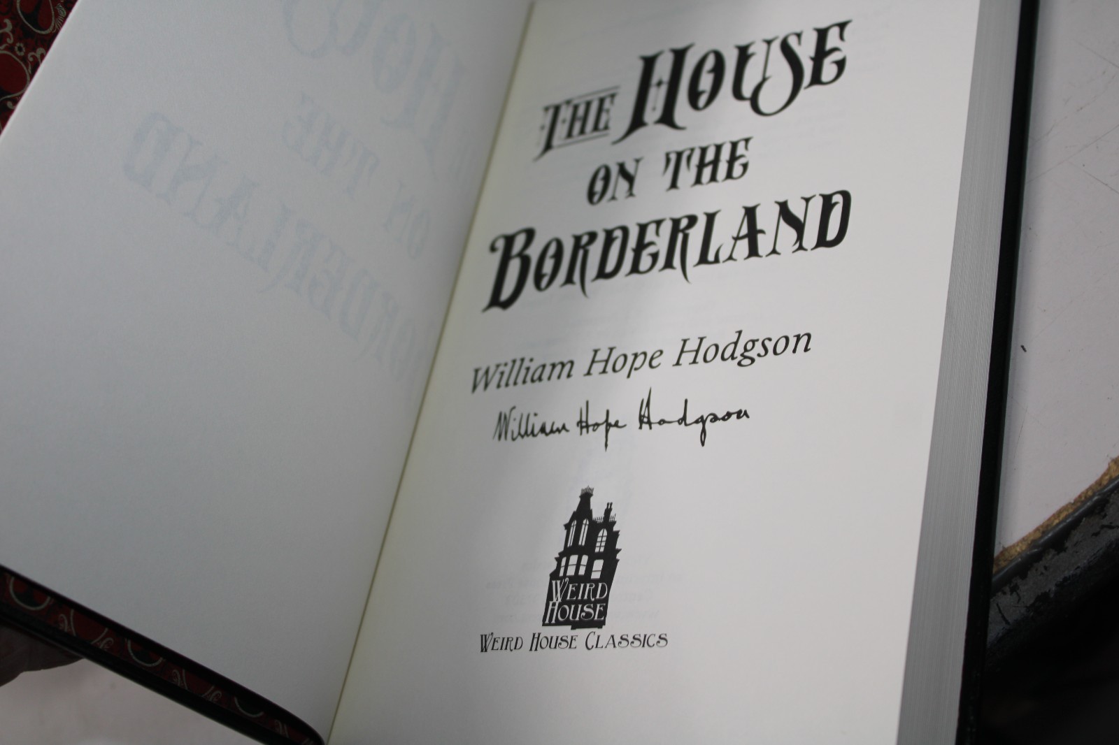Hodgson HOUSE ON THE BORDERLAND Weird House Press Illustrated Cosmic Horror