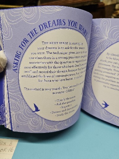 Pamela Ball the Pocket Book of Dreams (Paperback) 2020 – 317 Pages (OK)