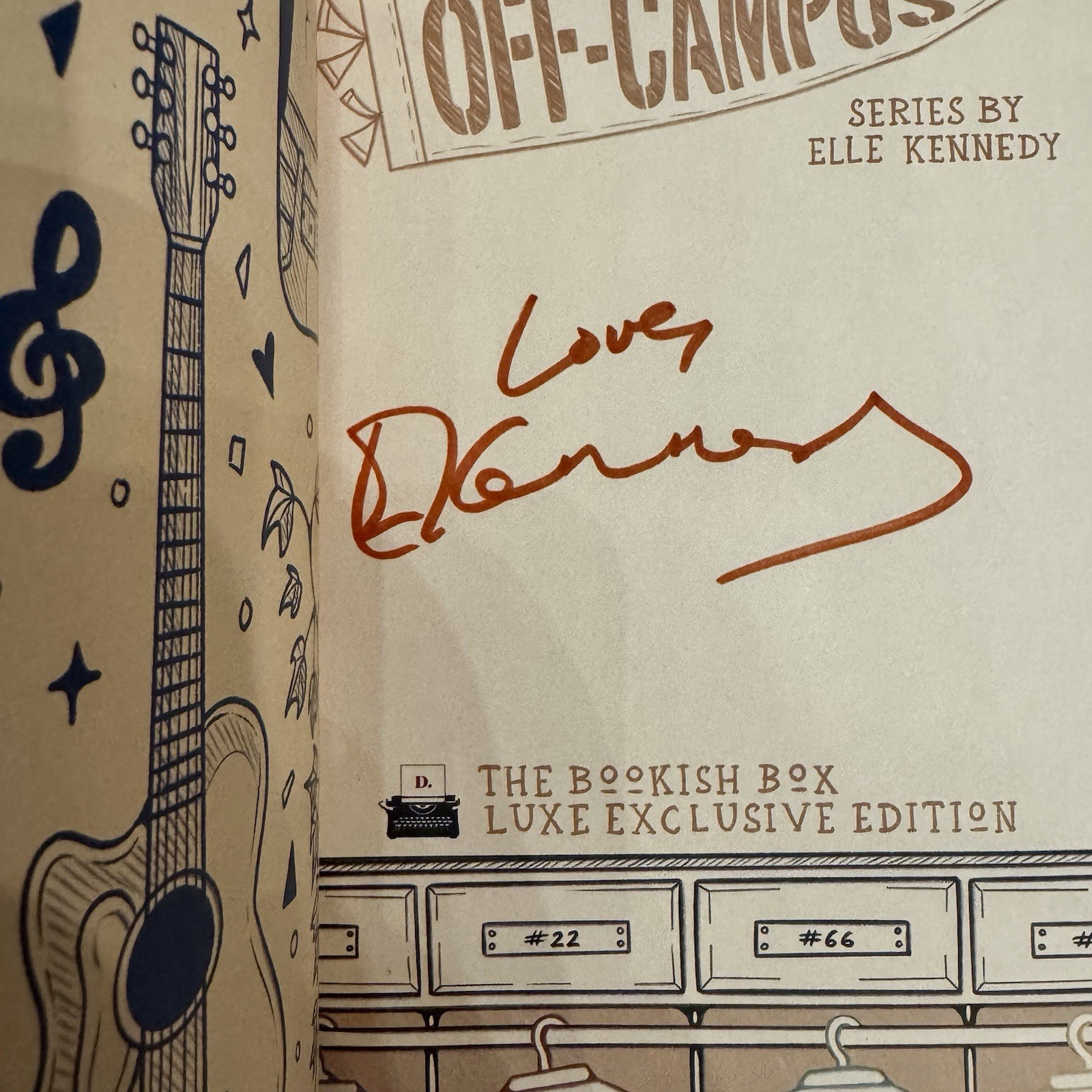 Off Campus Series by Elle Kennedy – The Bookish Box Special Editions