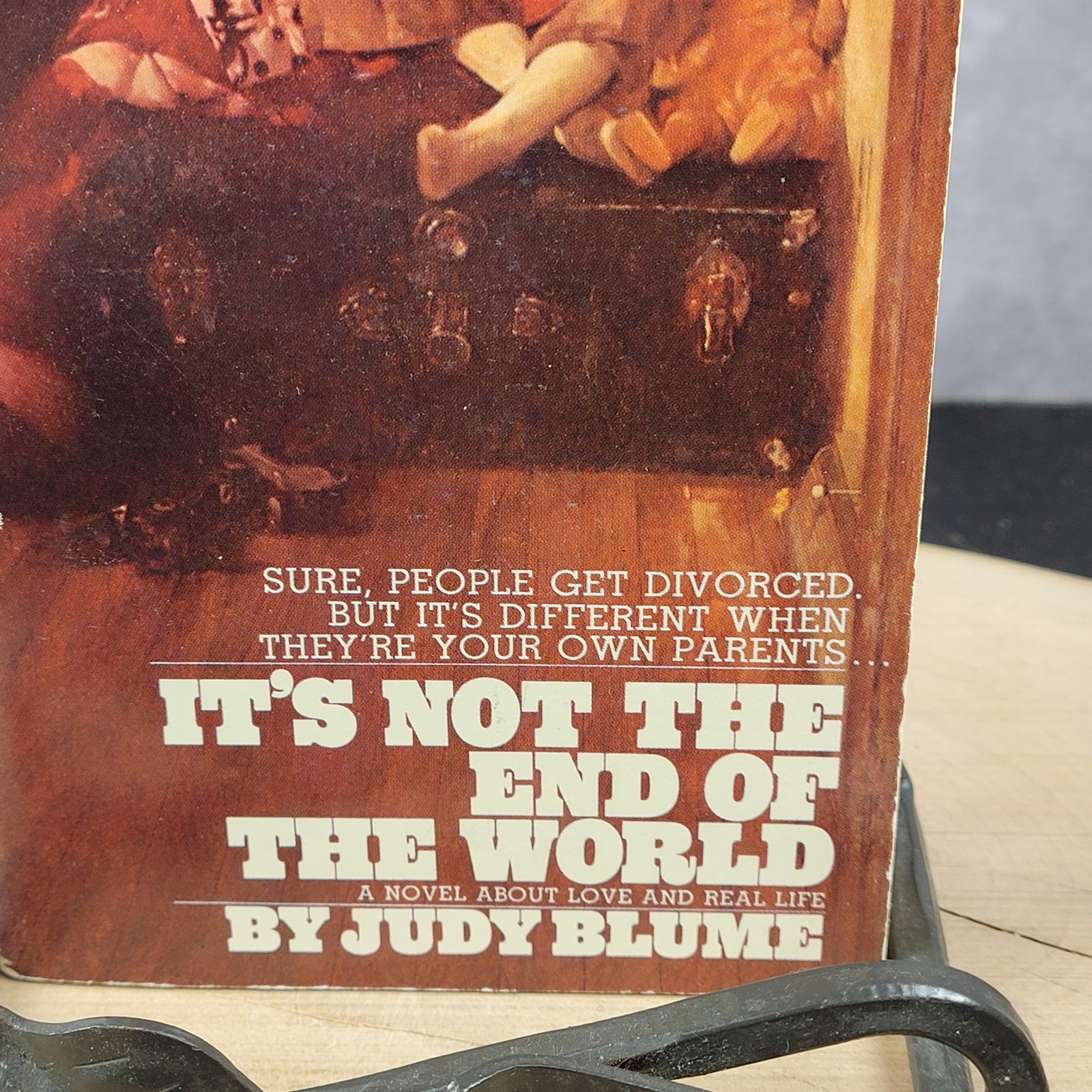 Judy Blume It’s Not The End Of The World PB Book Pathfinder Novel Vtg 1973 BCE