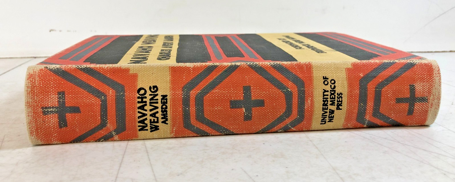 Navaho Weaving, Charles Avery Amsden 1949, E-109