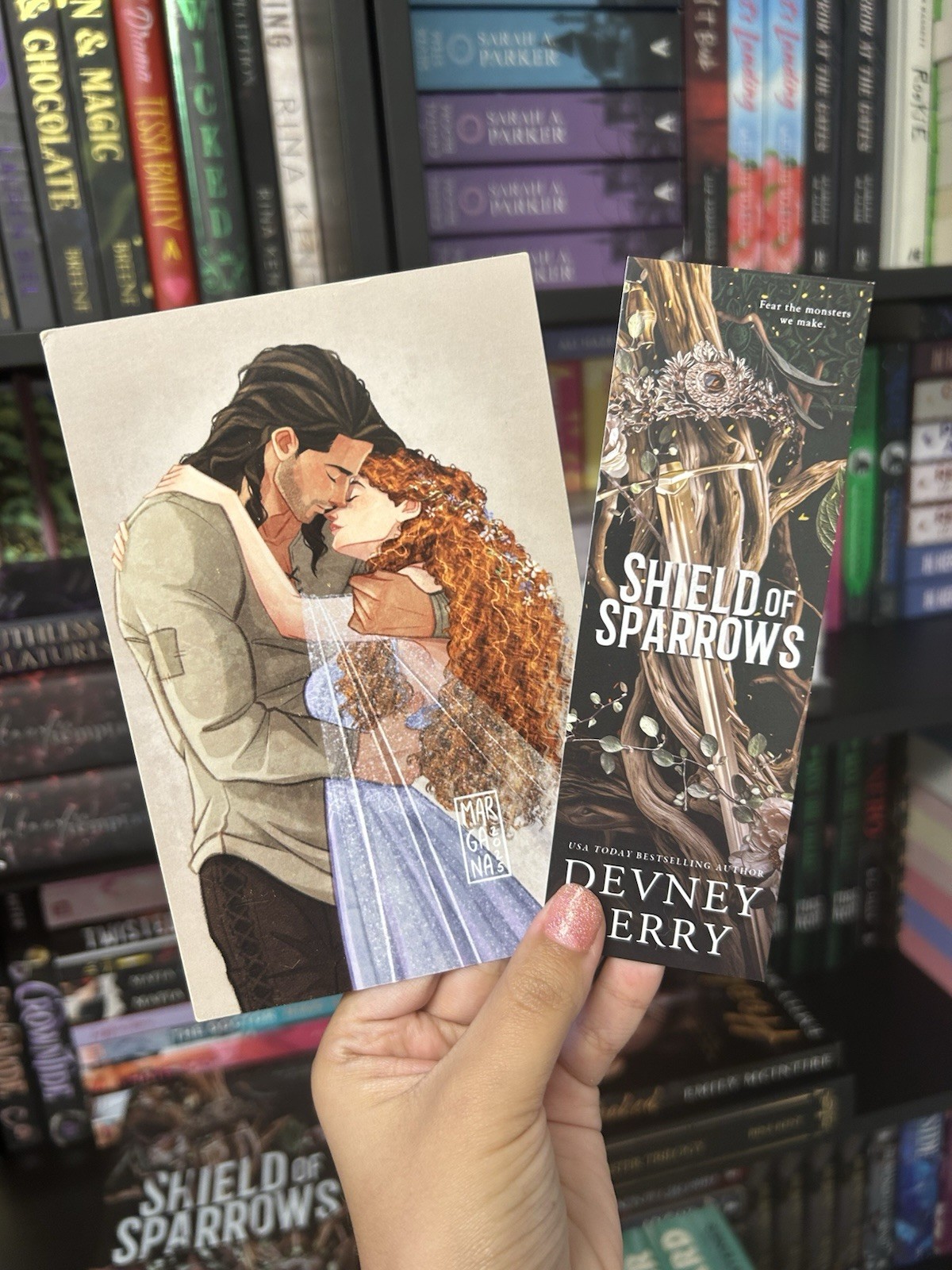 Shield Of Sparrows By Devney Perry Deluxe First Edition W/ Sprayed Edges