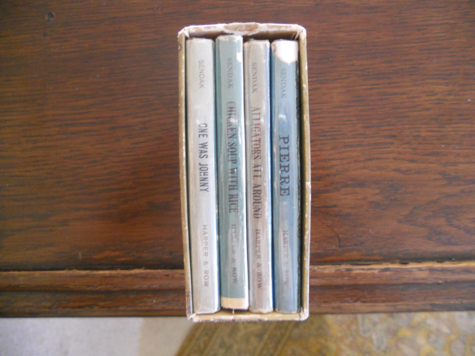 THE NUTSHELL LIBRARY, Maurice Sendak, 1962, 1st edition Harper & Row