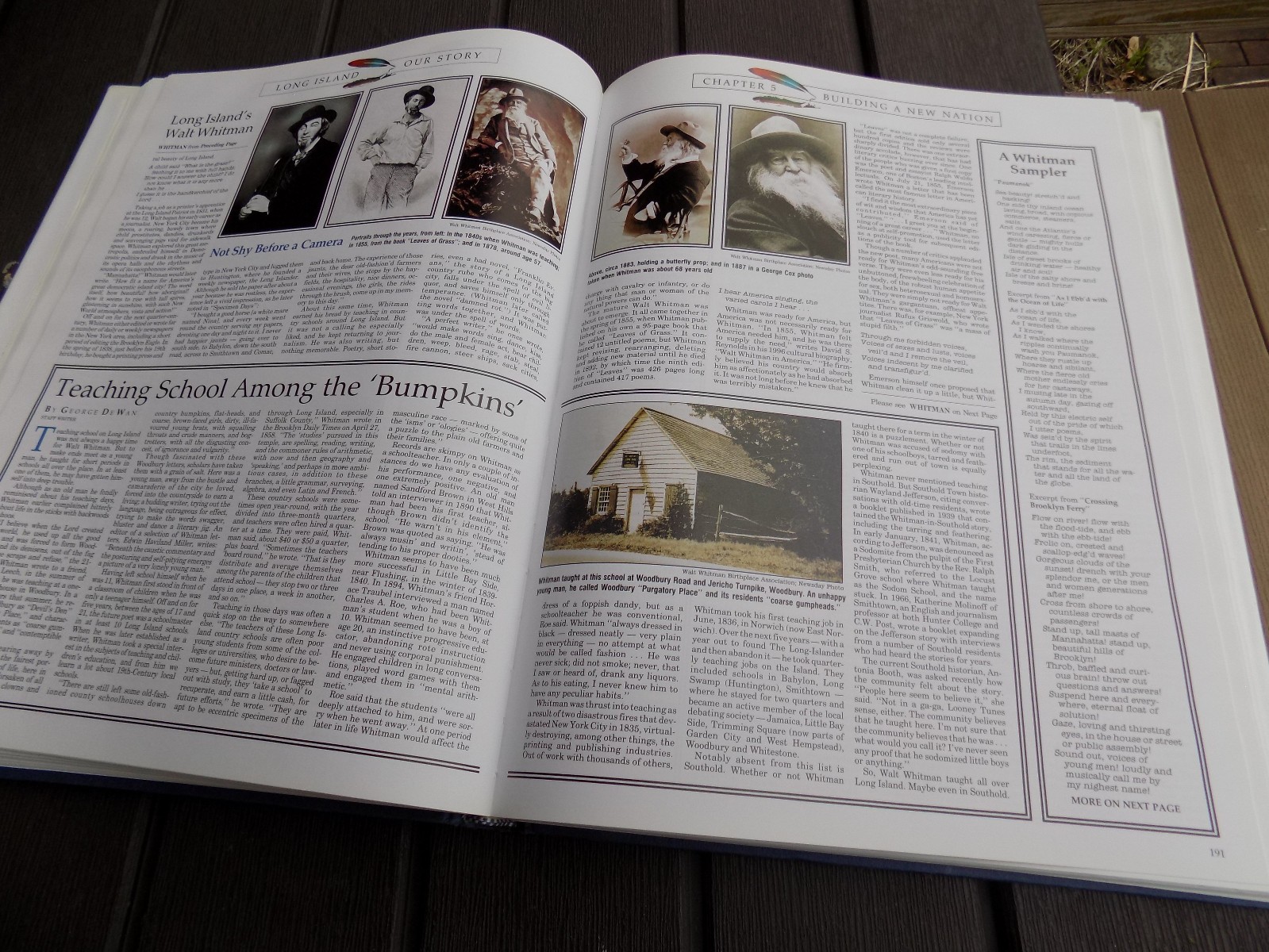 Long Island; Our Story, NEWSDAY, NY 400+ Pages Hard Cover Book, 1998
