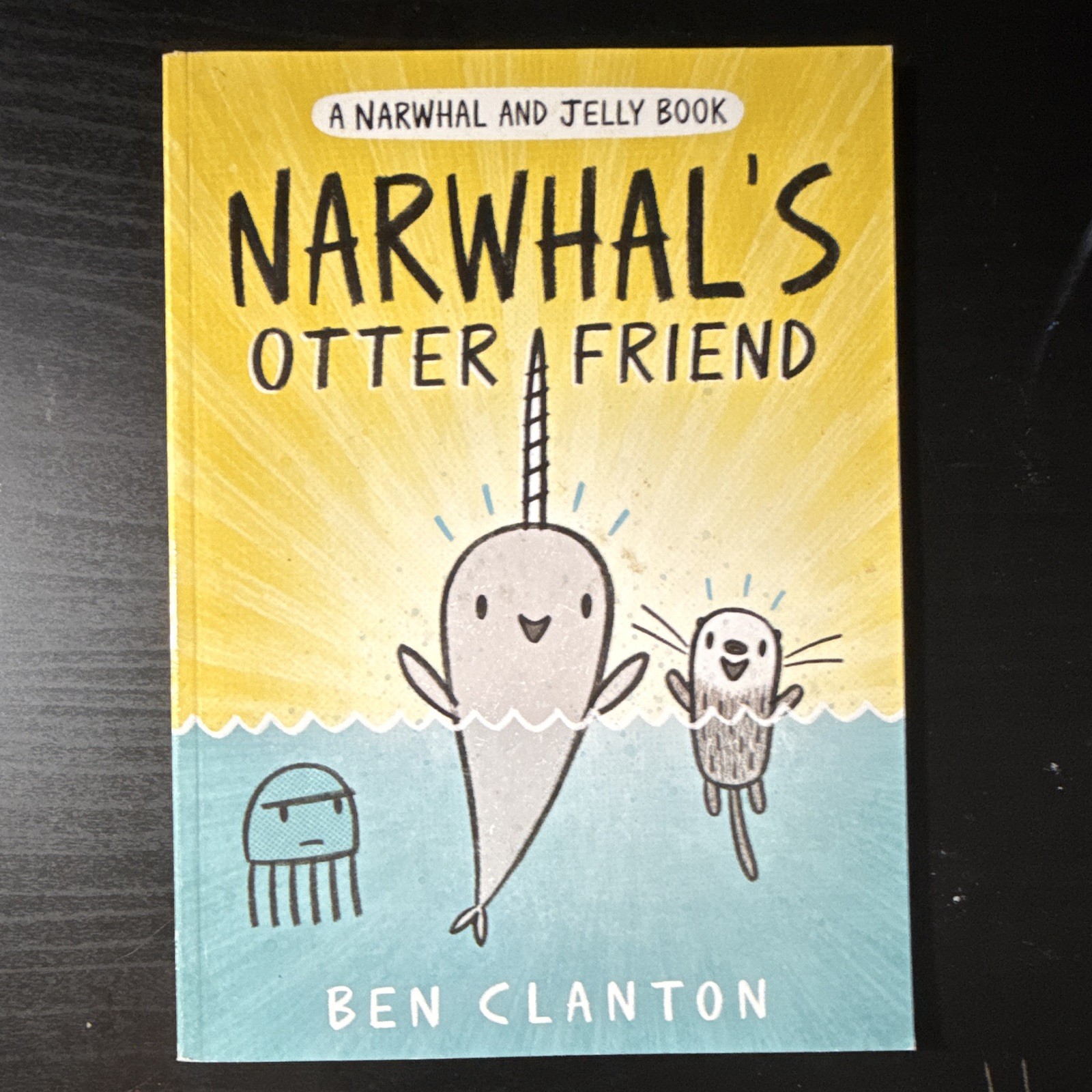 Ben Clanton Narwhal and Jelly Book Lot of 4 Scholastic PB Illustrated Ages 4-8