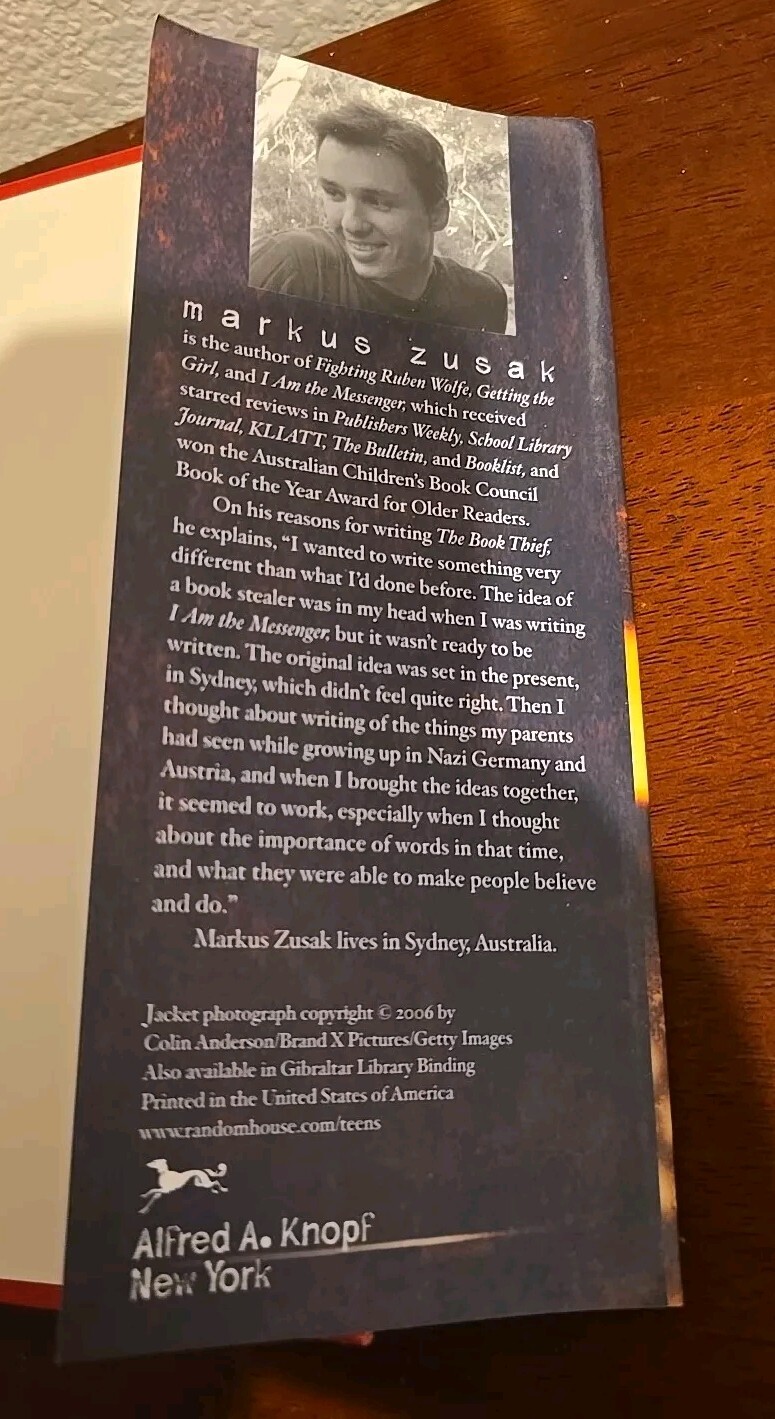 The Book Thief by Markus Zusak First American Edition Hardcover Rare 2006