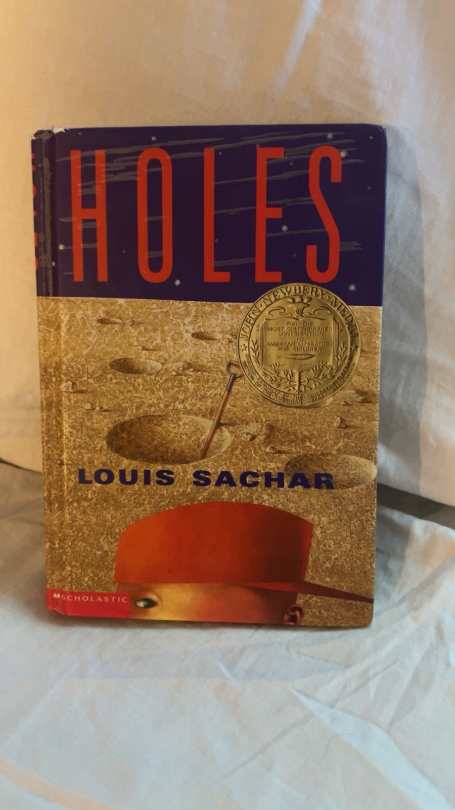 Holes by Louis Sachar (1998 Hardcover) Scholastic First Edition