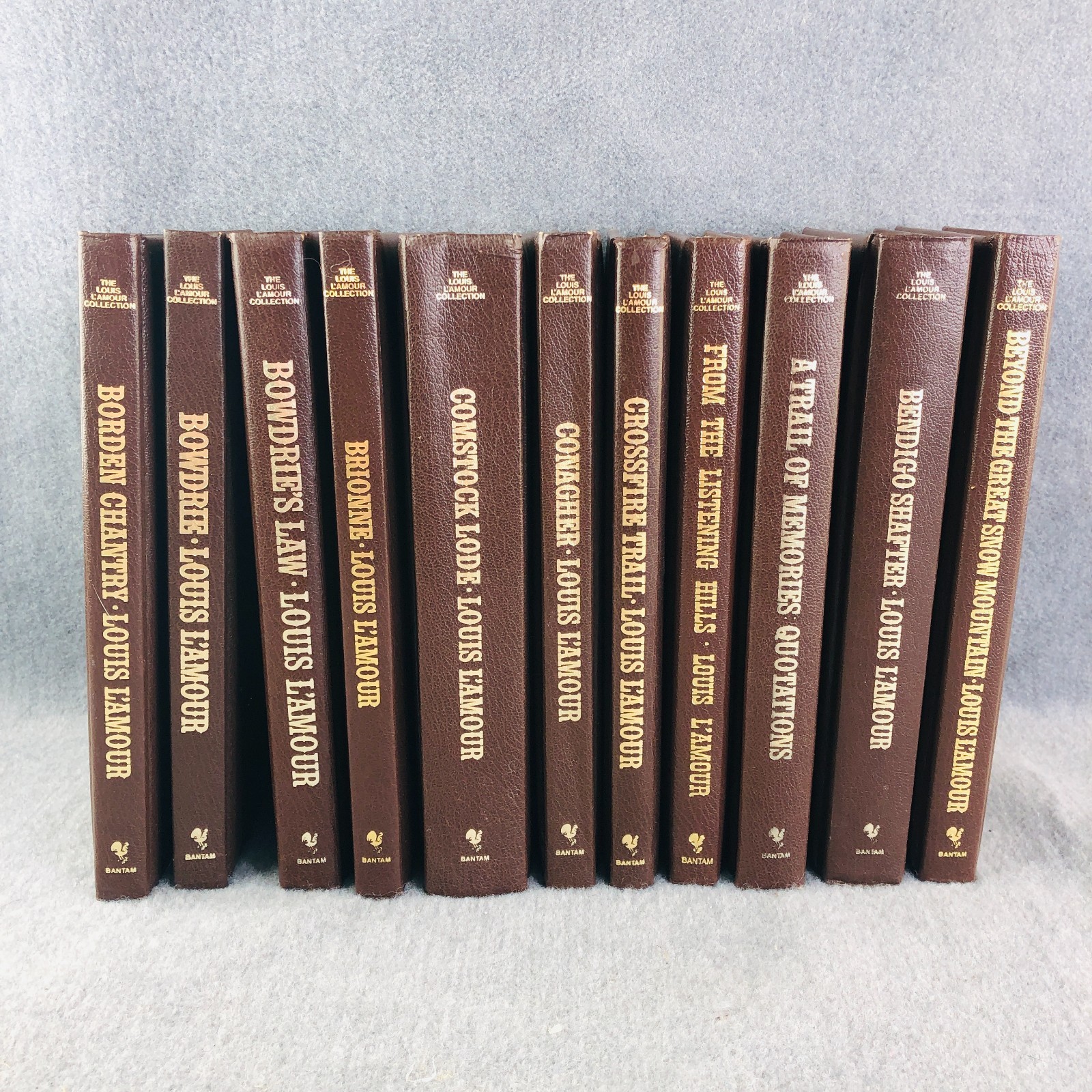 122 Vol. Louis L’amour Leatherette Collection ~ Complete Original Series. ~ Nice