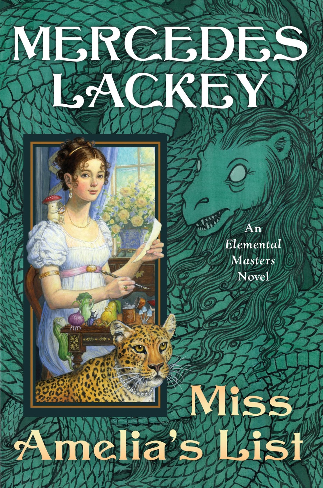 Miss Amelia’s List (Elemental Masters), Lackey, Mercedes, Excellent Book