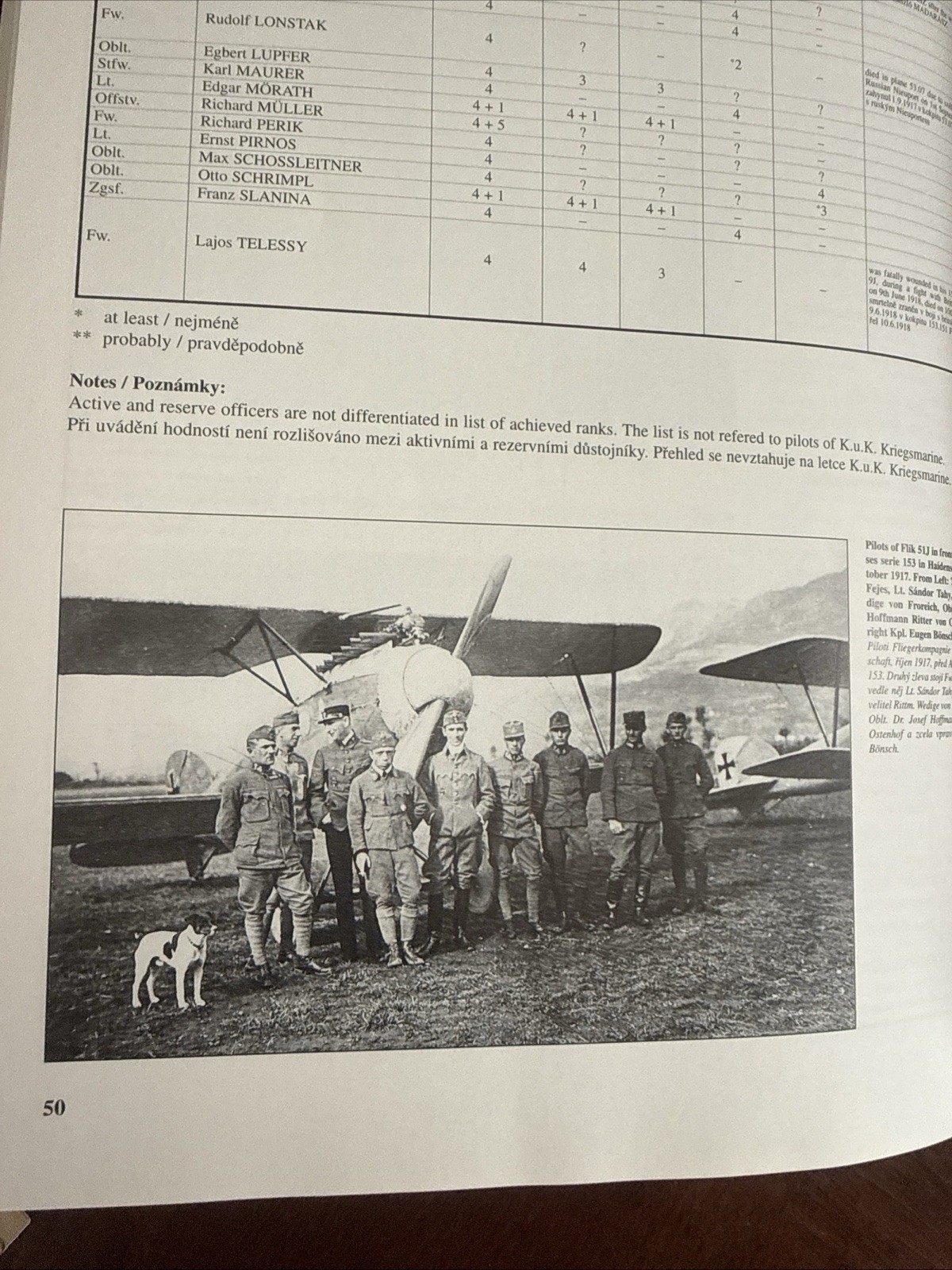 JaPo Albatros D.II & D.III Oeffag Austria Hungary WWI German Soft Cover 1998