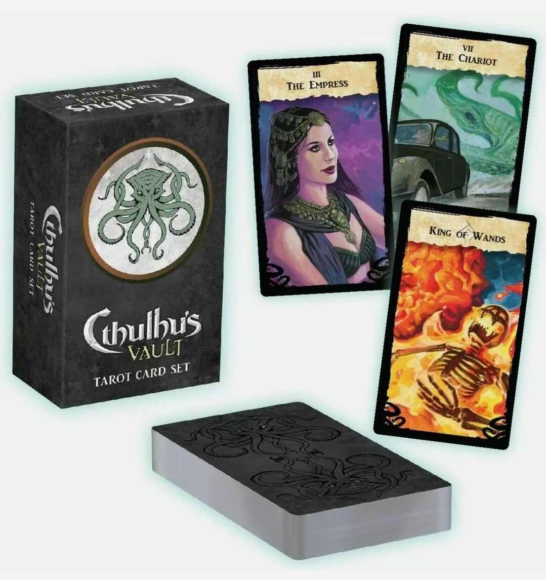 Cthulhu’s Vault Tarot Card Set Sealed New Ultra Pro 074427856816
