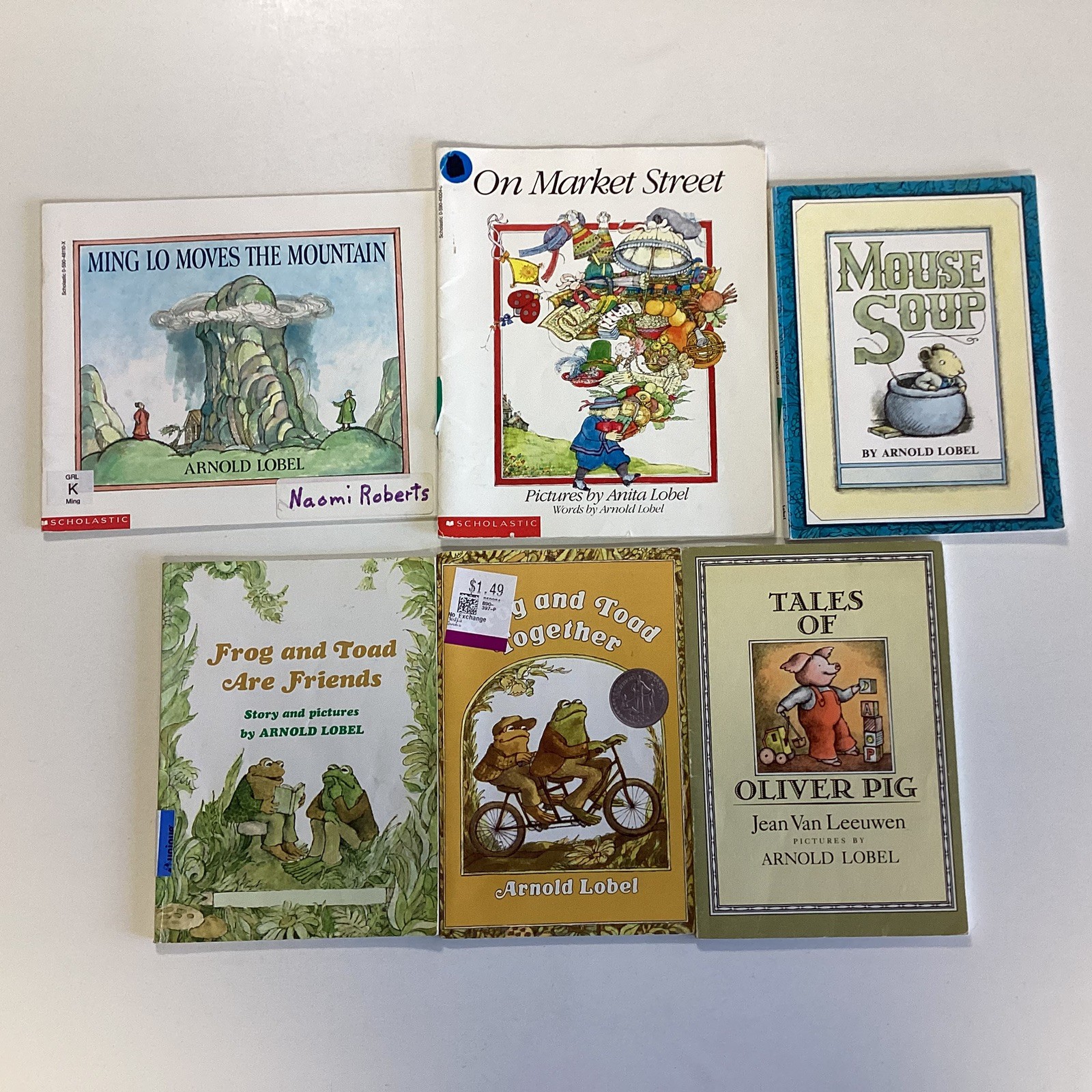 Arnold Lobel Frog Toad Preschool Kindergarten 1st 2nd Grade 6 Childrens Book Lot