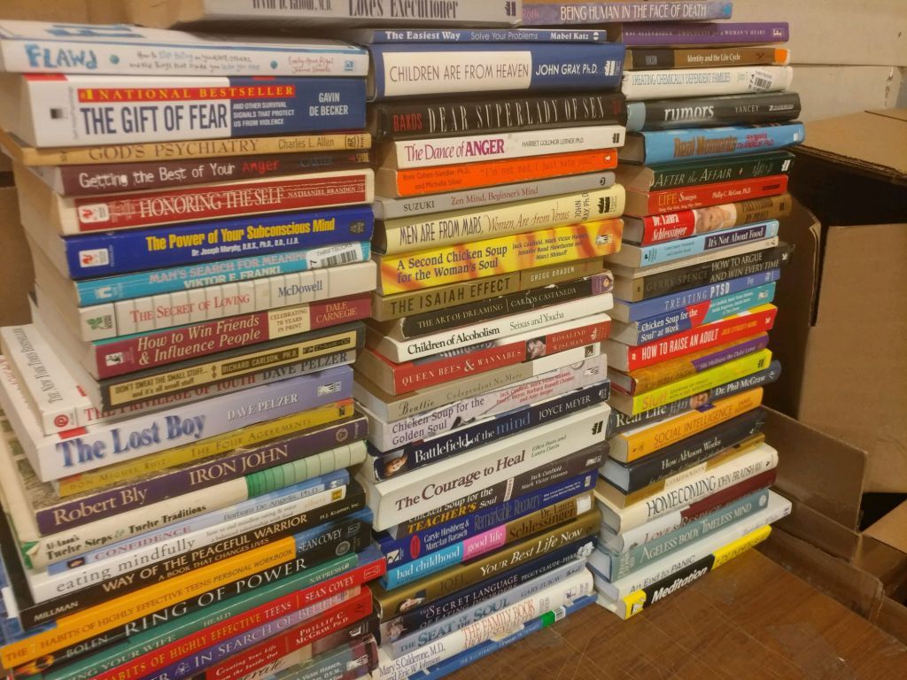Books by Genre 5 LBS (Pounds) Box Value Lot Sorted Hardback / Paperback MIX SET